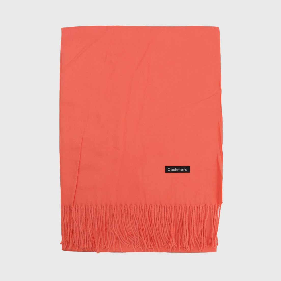 BUFANDA CASHMERE CORAL