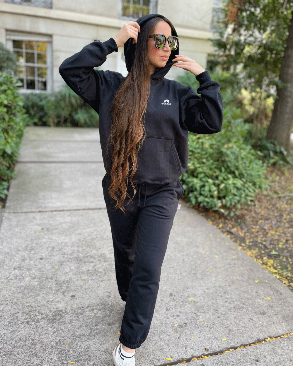 JOGGER TOBILLO ANGOSTO NEGRO