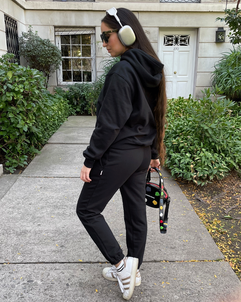 JOGGER TOBILLO ANGOSTO NEGRO