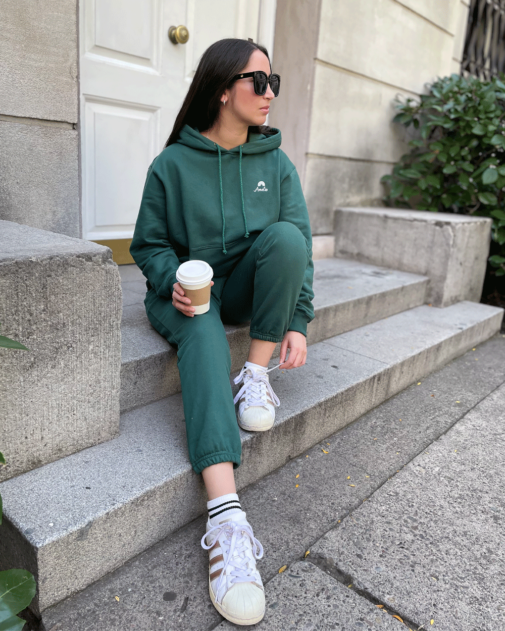 JOGGER TOBILLO ANGOSTO VERDE MUSGO