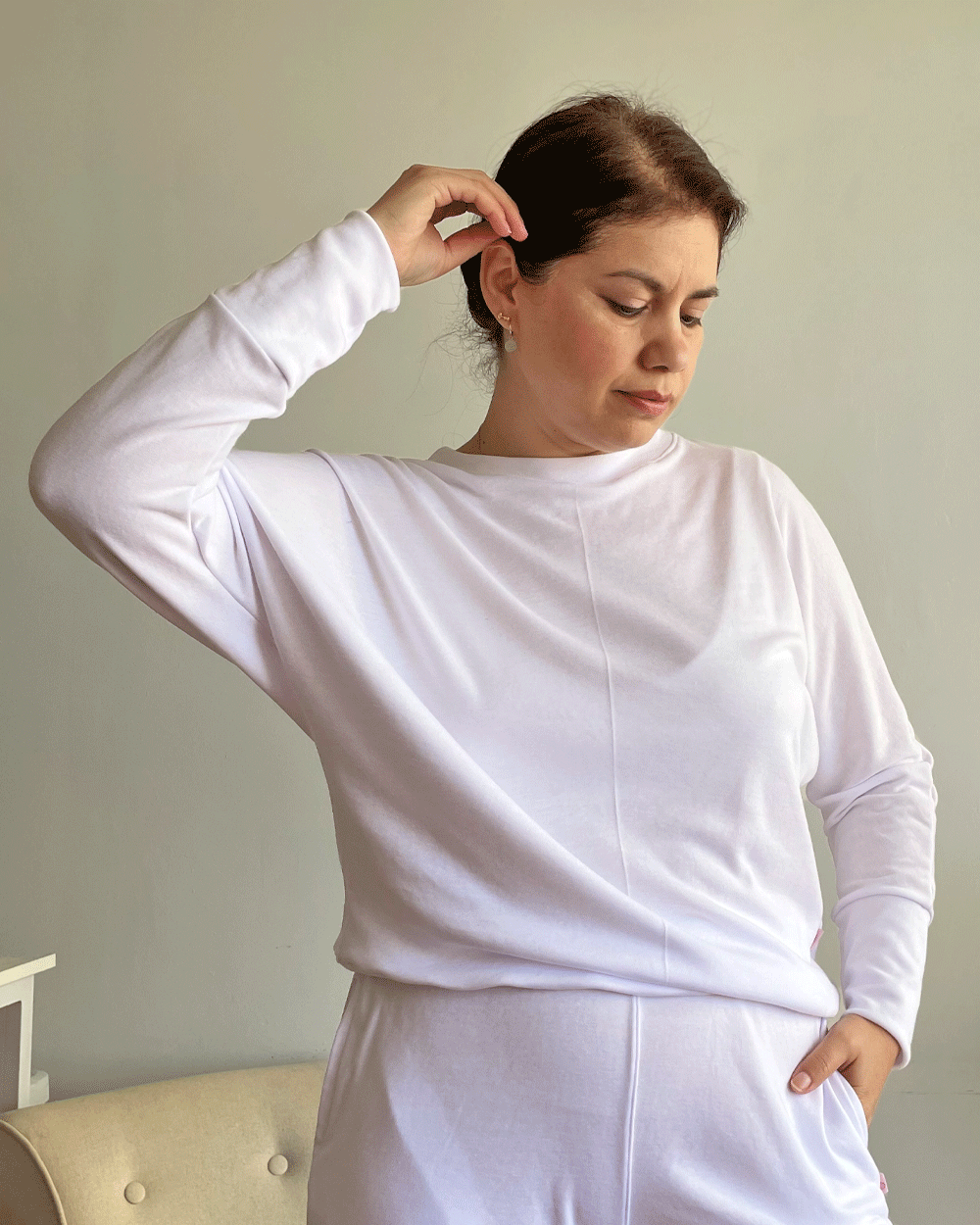 POLERON COMFY BLANCO