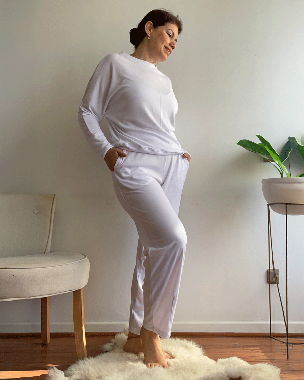 POLERON COMFY BLANCO