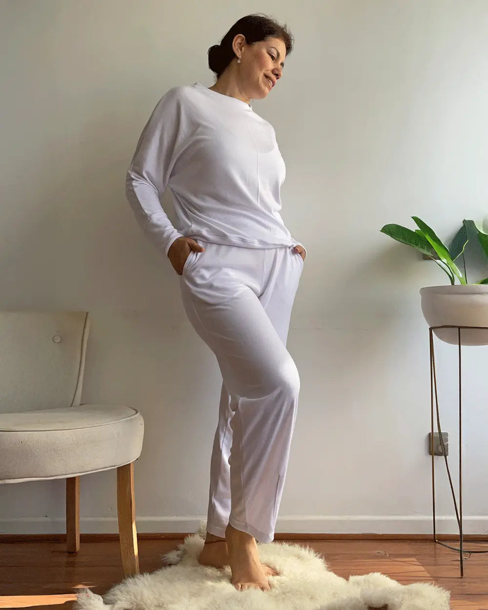 POLERON COMFY BLANCO