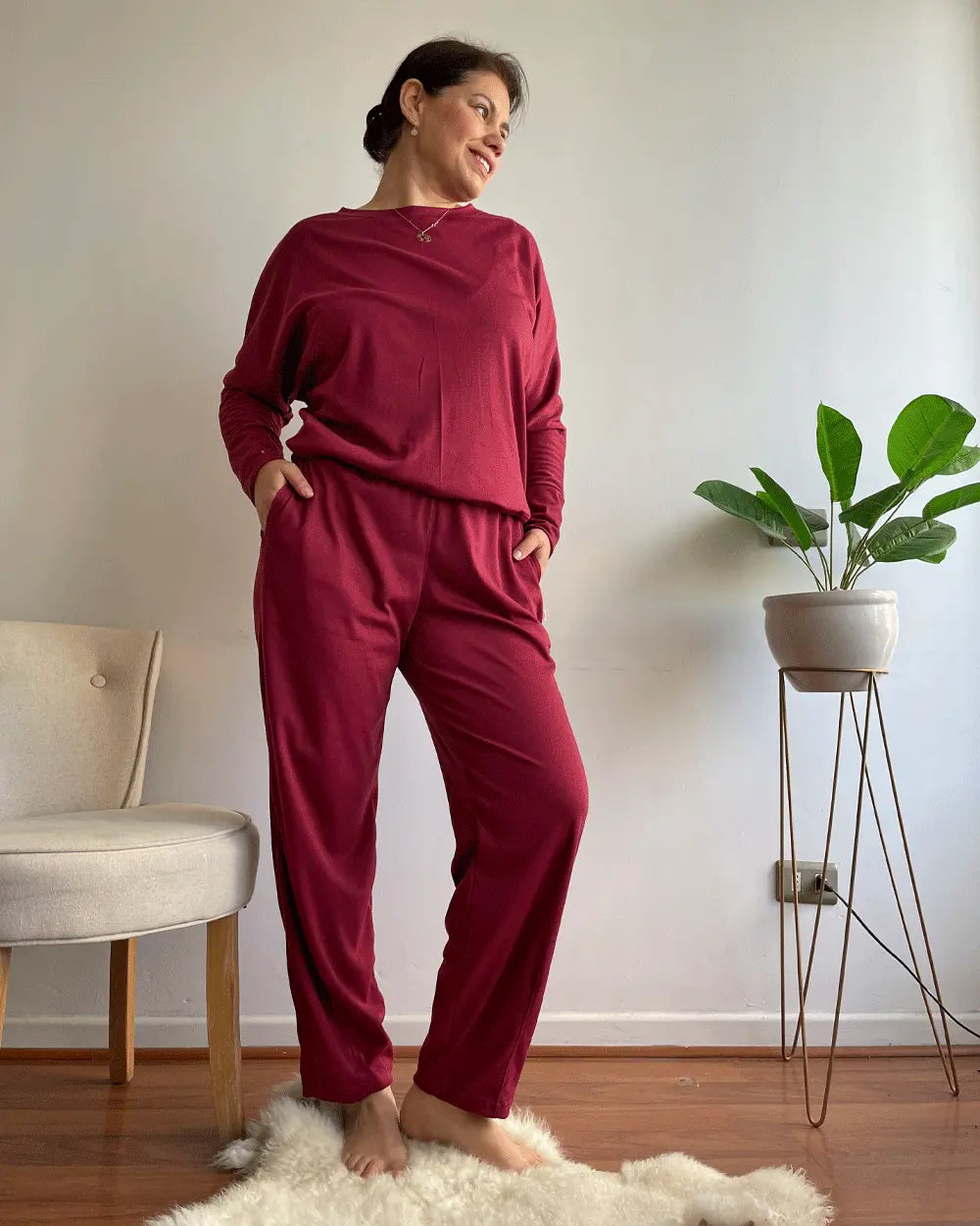 POLERON COMFY BORGOÑA