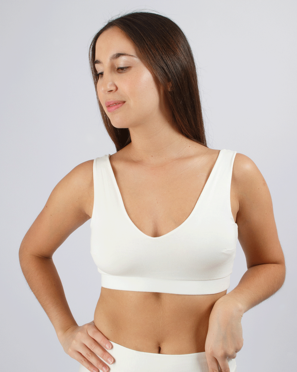 BRALETTE CONFÍA CREMA