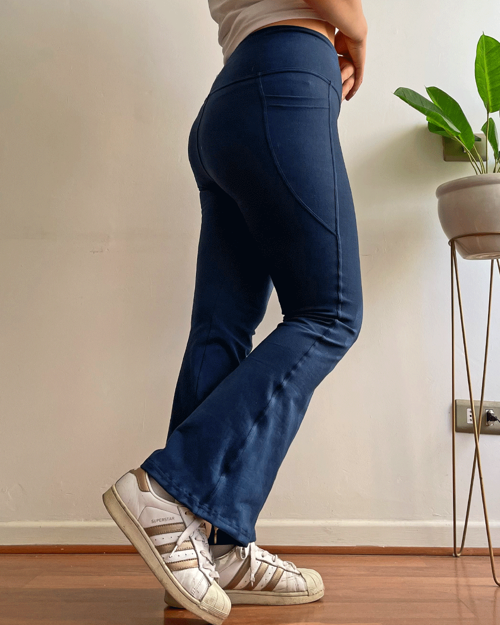 LEGGING FLARE AZUL NAVY