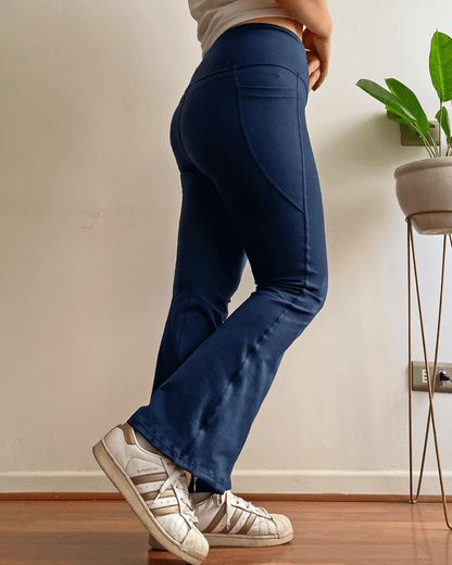 LEGGING FLARE AZUL NAVY