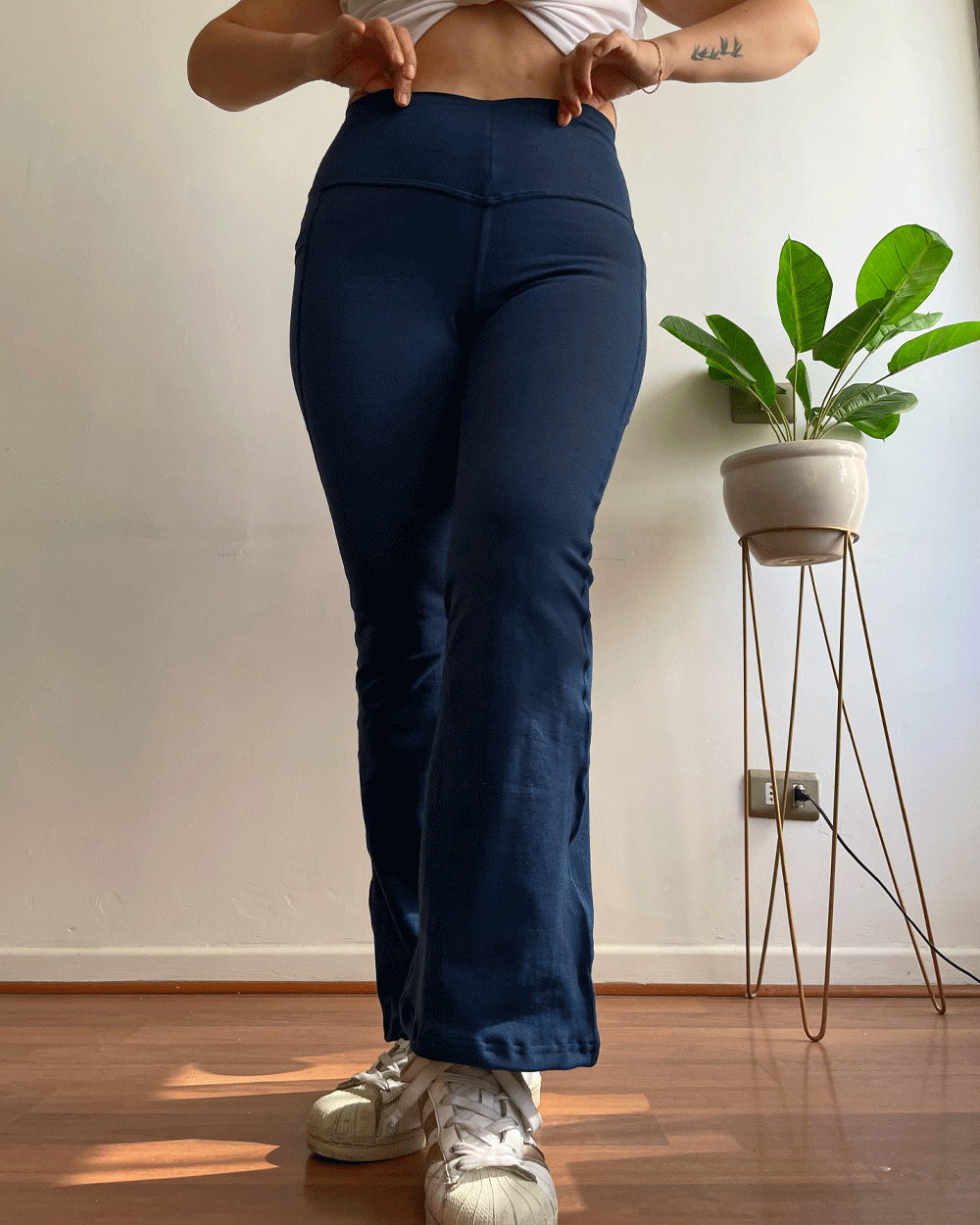 LEGGING FLARE AZUL NAVY
