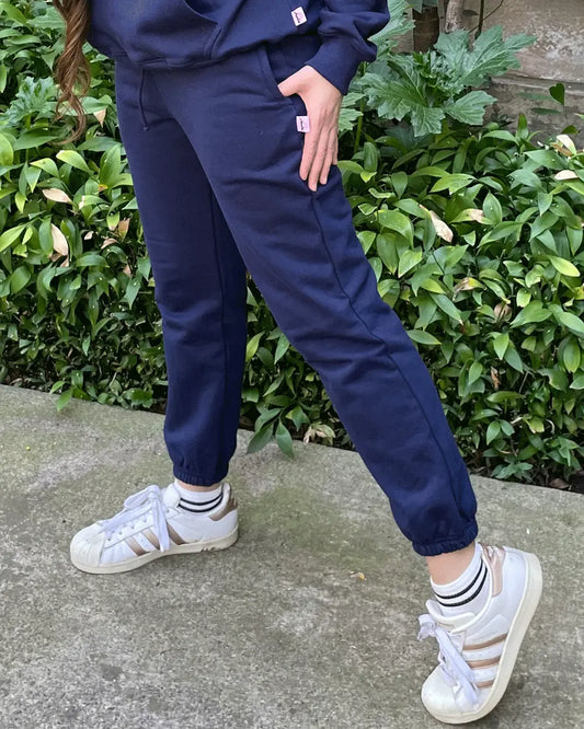 JOGGER PUÑO ELÁSTICO AZUL NAVY