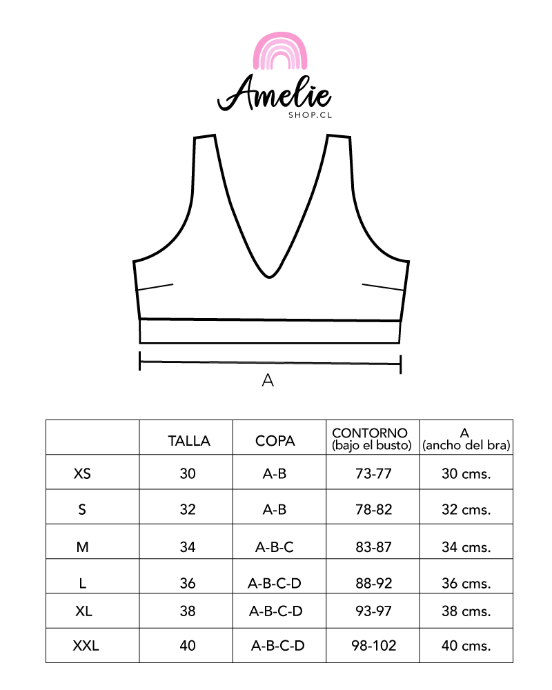 BRALETTE CONFÍA AZUL ACERO