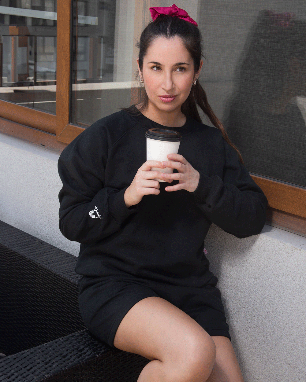 POLERON OVERSIZE NEGRO