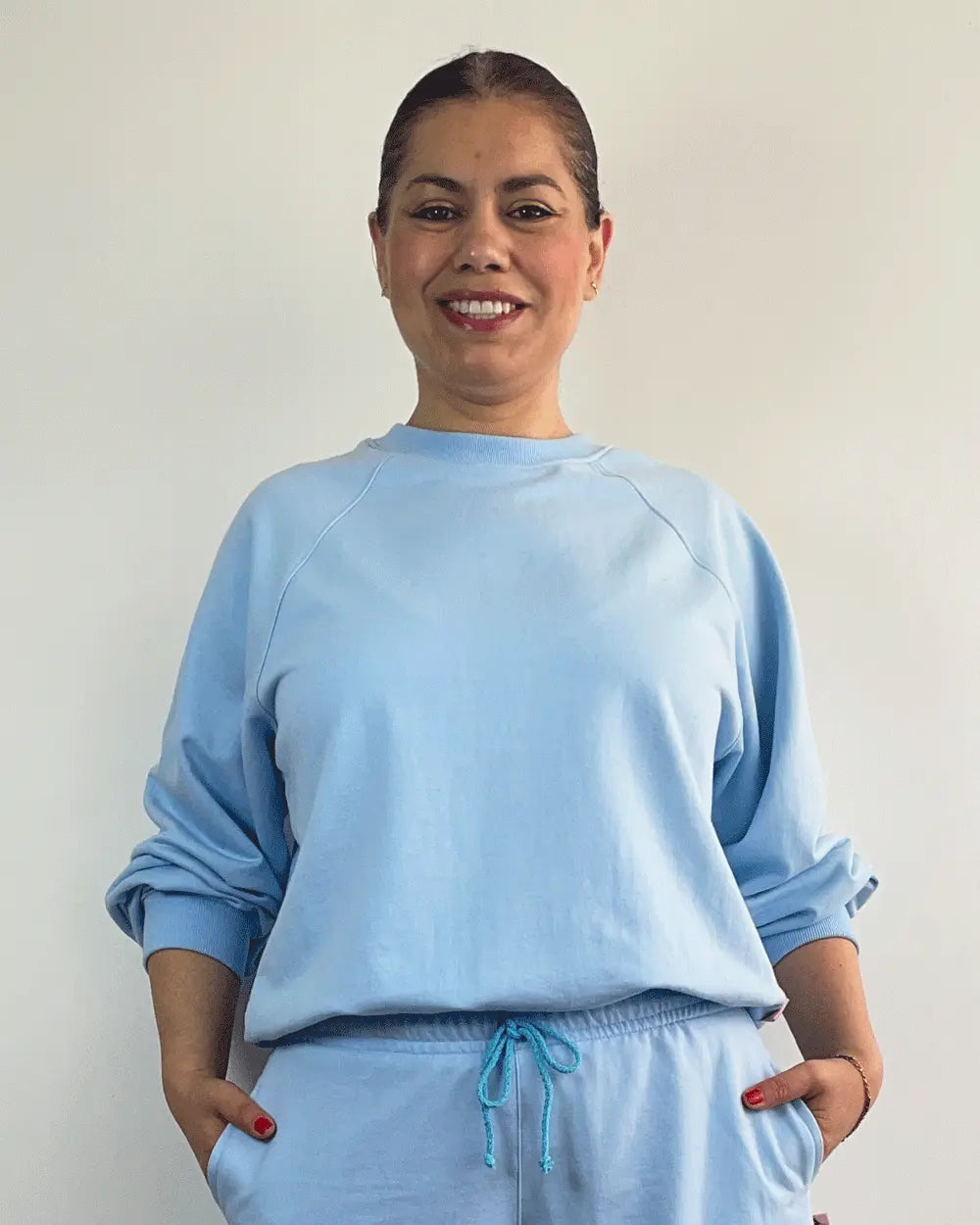POLERON POP CELESTE