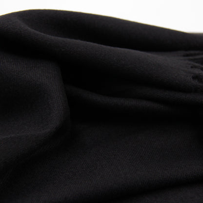 BUFANDA CASHMERE NEGRO