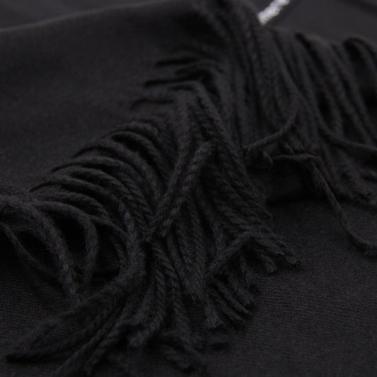 BUFANDA CASHMERE NEGRO