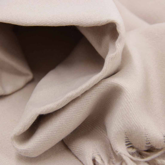 BUFANDA CASHMERE HUESO