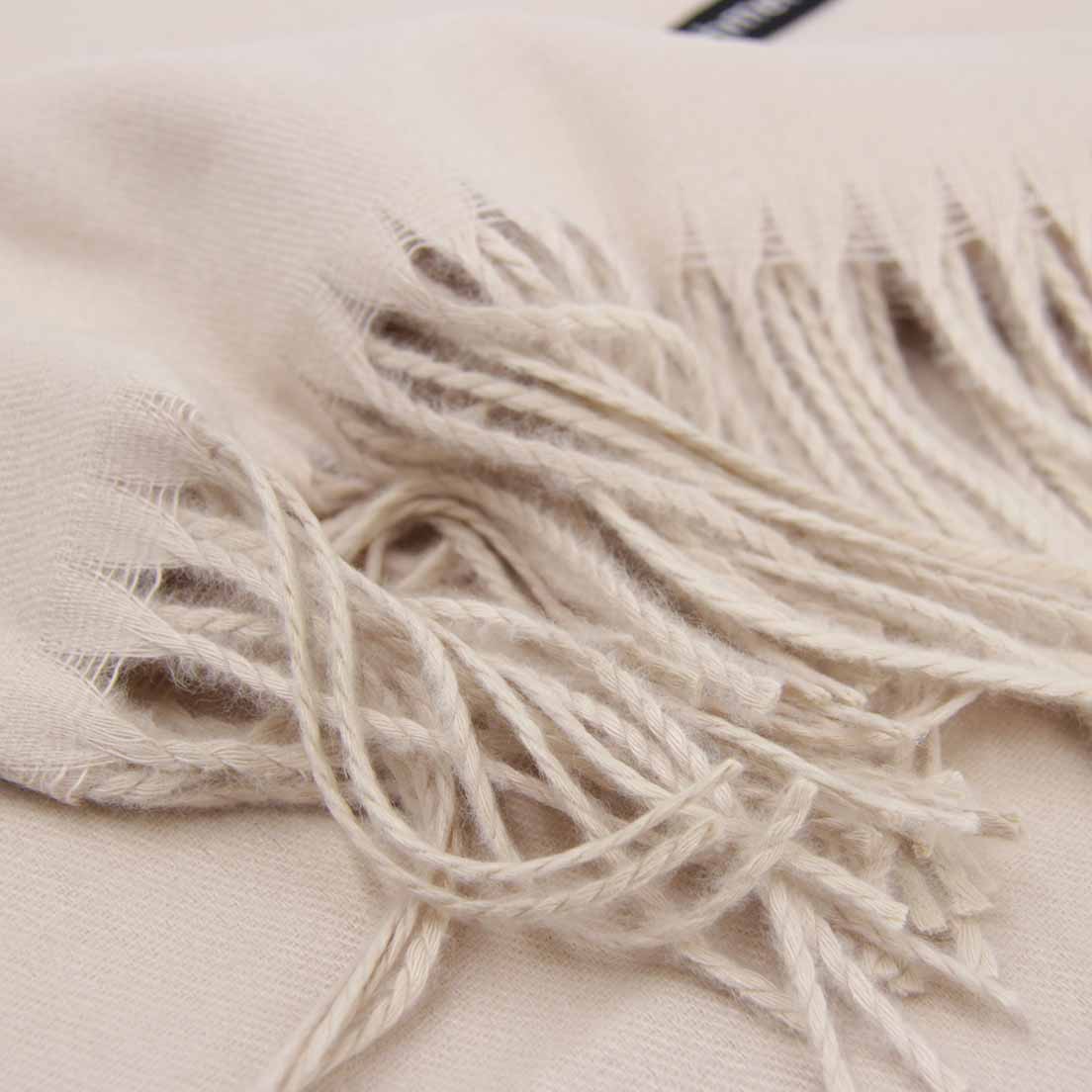 BUFANDA CASHMERE HUESO
