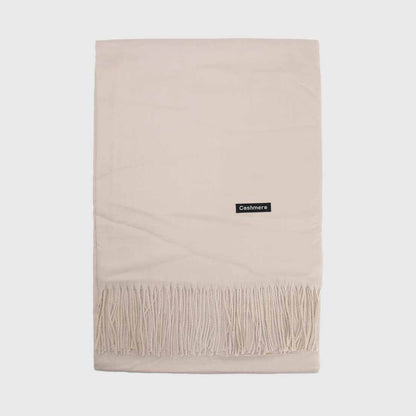 BUFANDA CASHMERE HUESO