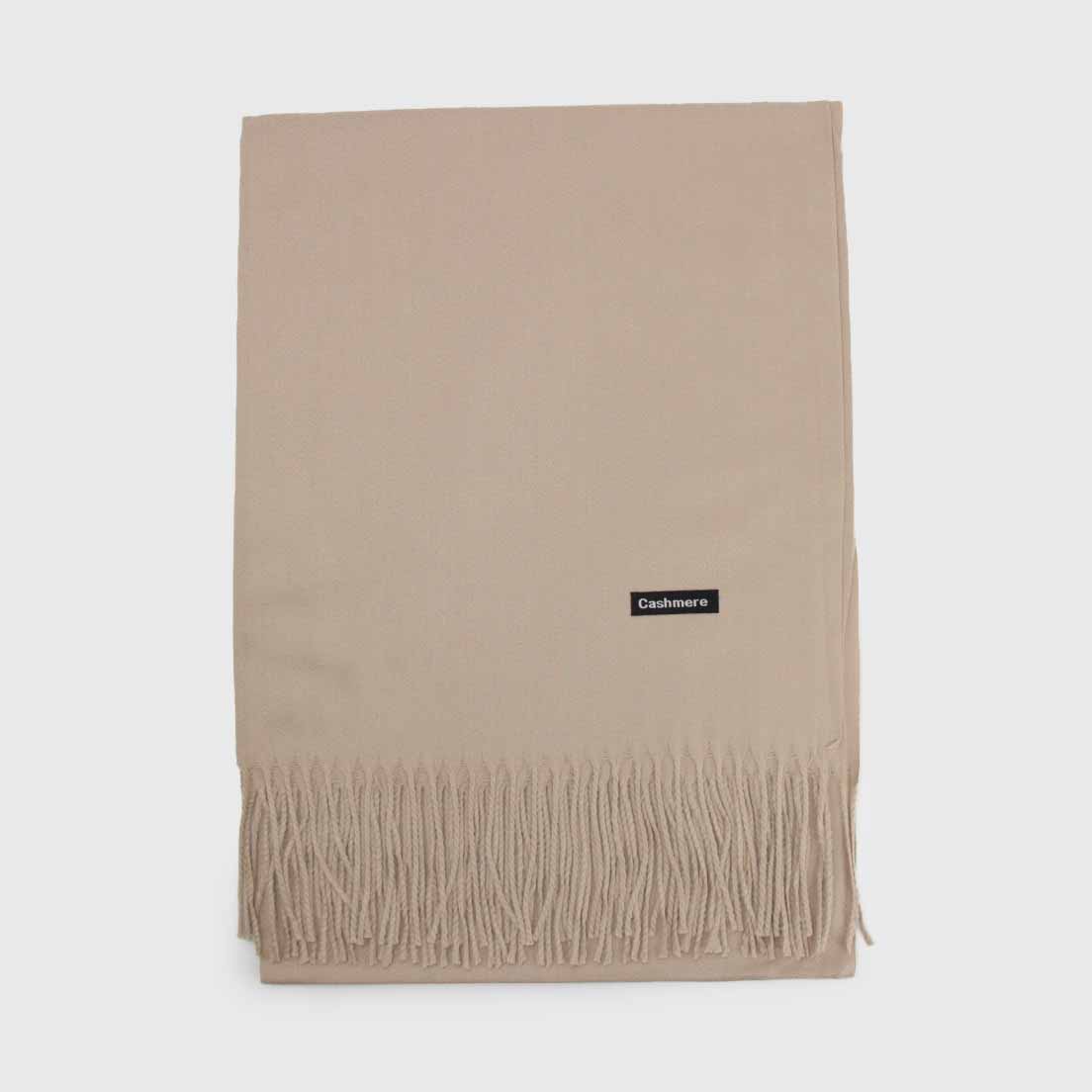 BUFANDA CASHMERE MOKA