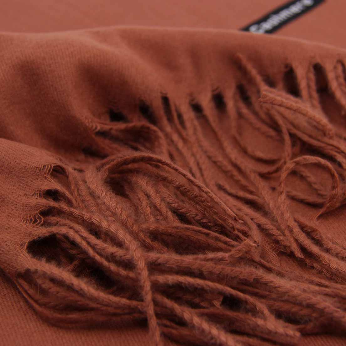 BUFANDA CASHMERE CHOCOLATE