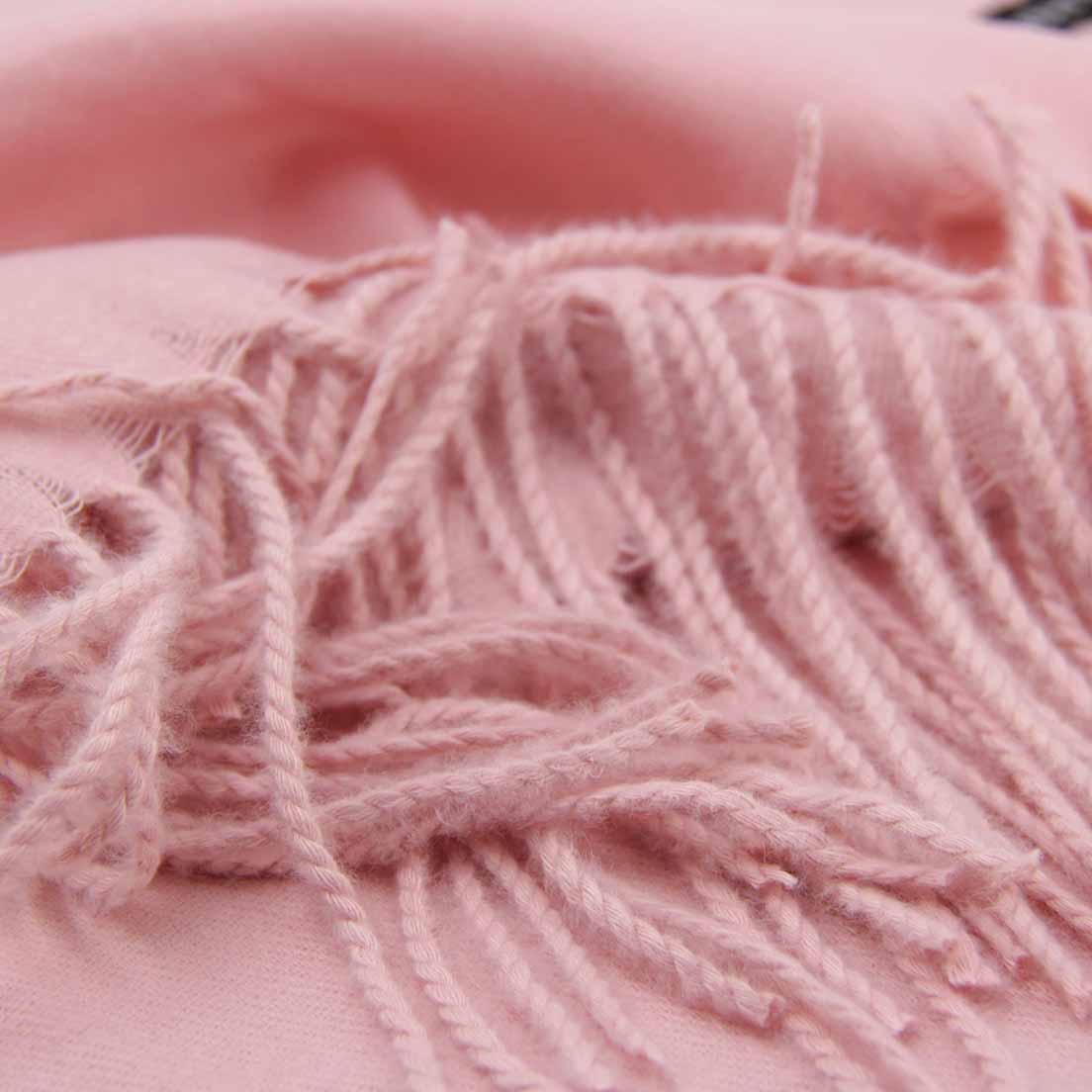 BUFANDA CASHMERE ROSA