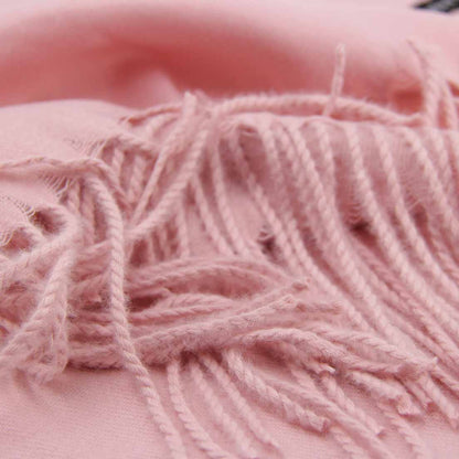 BUFANDA CASHMERE ROSA