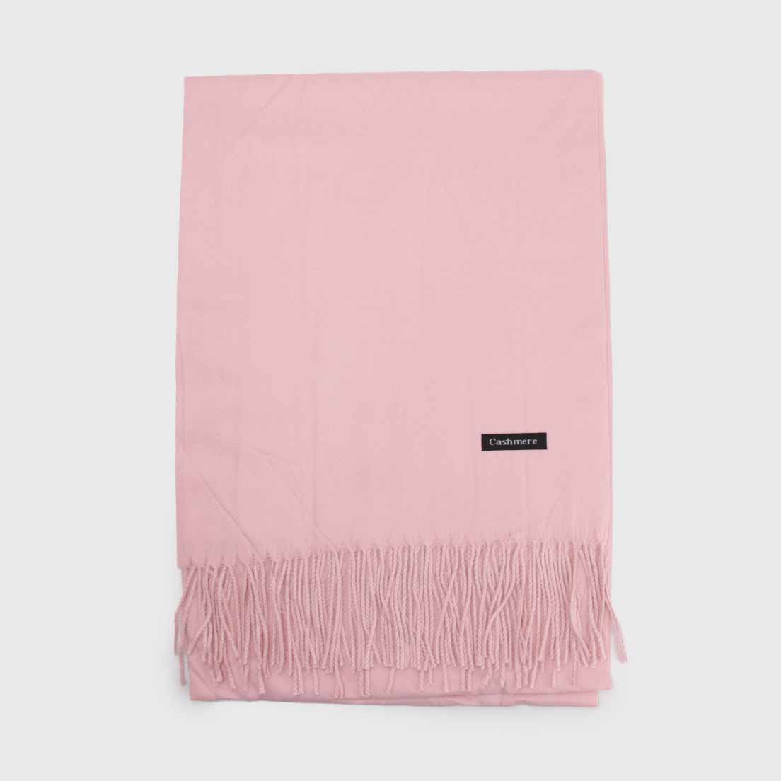 BUFANDA CASHMERE ROSA