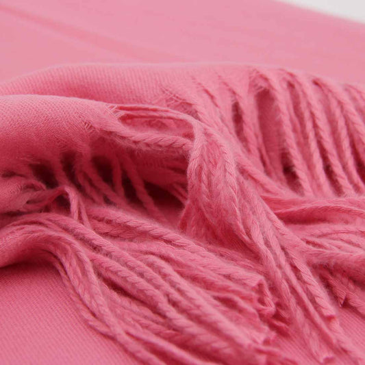 BUFANDA CASHMERE ROSADO