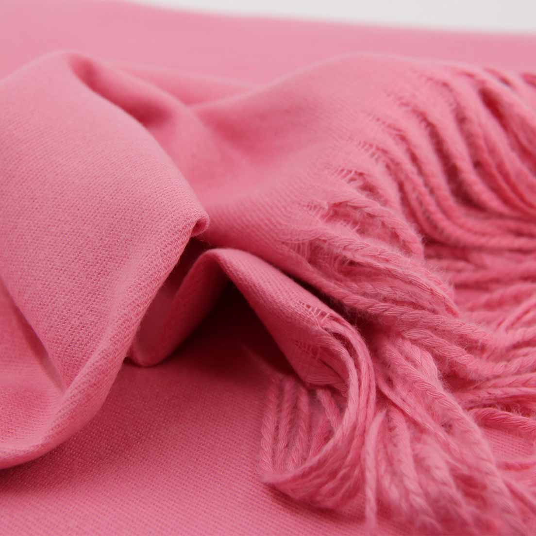BUFANDA CASHMERE ROSADO