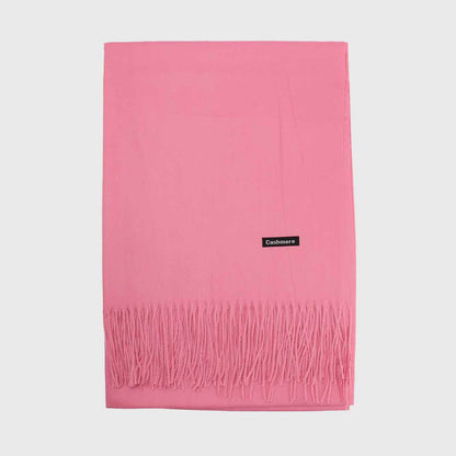 BUFANDA CASHMERE ROSADO