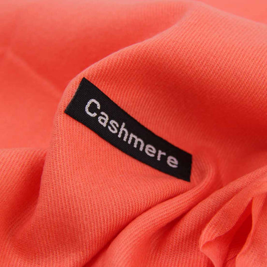 BUFANDA CASHMERE CORAL