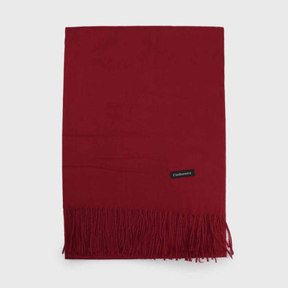 BUFANDA CASHMERE CHERRY
