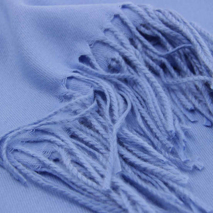 BUFANDA CASHMERE CELESTE