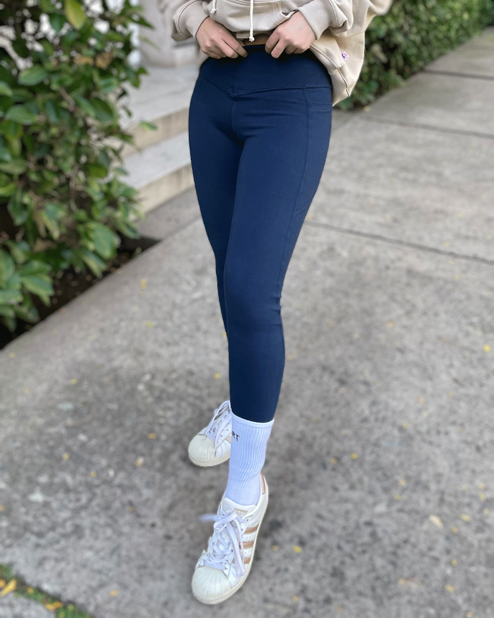 LEGGING SKINNY AZUL NAVY
