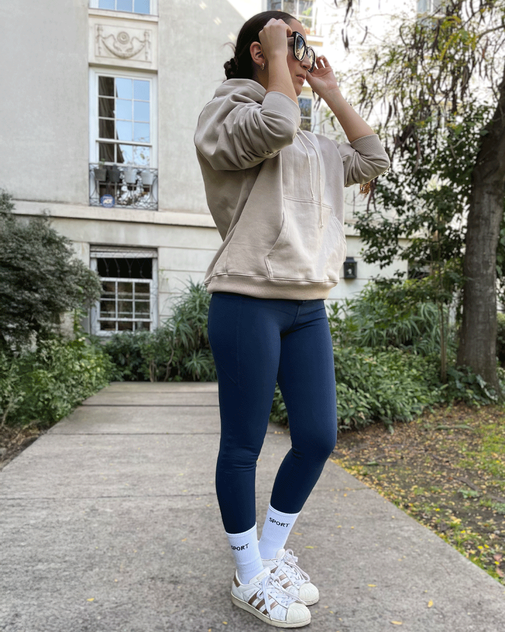 LEGGING SKINNY AZUL NAVY