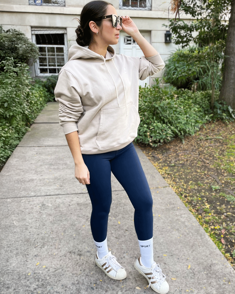 LEGGING SKINNY AZUL NAVY