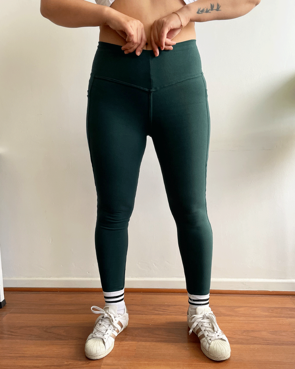 LEGGING SKINNY VERDE MUSGO