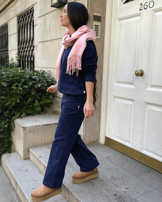 OVERSIZED SWEATSHIRT AZUL NAVY