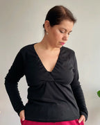 T-SHIRT ESCOTE CORAZON NEGRO