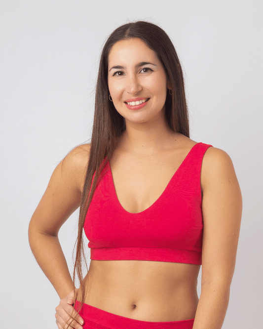 BRALETTE CONFÍA FRAMBUESA