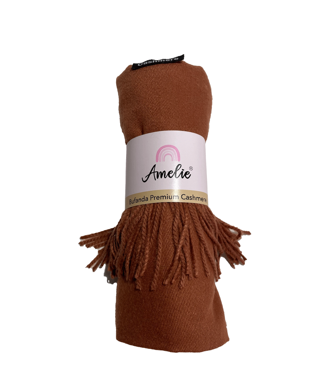 BUFANDA CASHMERE CHOCOLATE