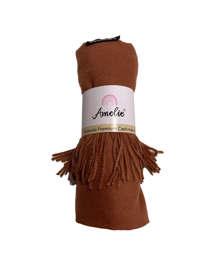 BUFANDA CASHMERE CHOCOLATE