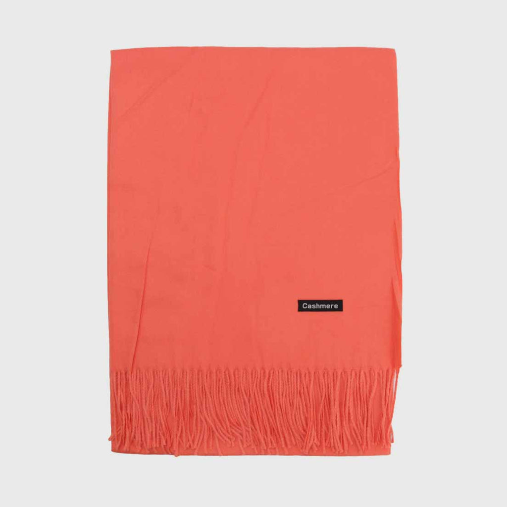 BUFANDA CASHMERE CORAL