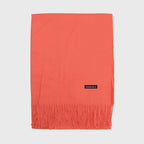 BUFANDA CASHMERE CORAL