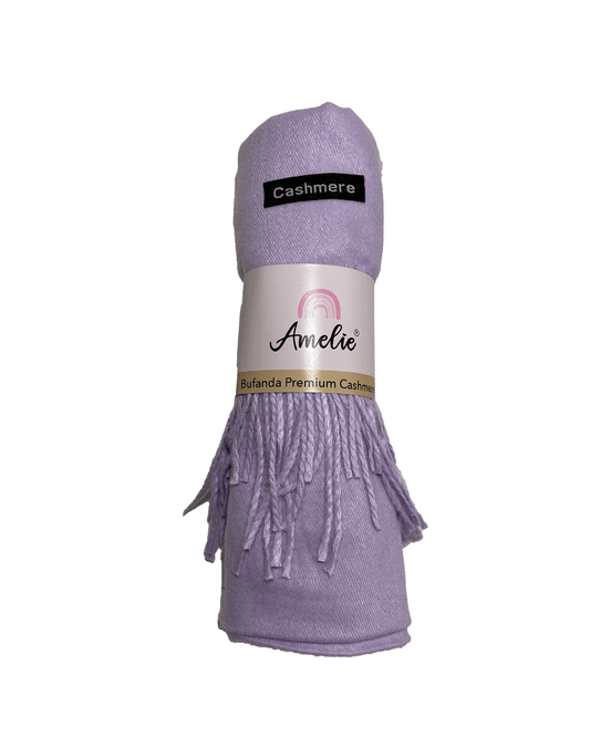 BUFANDA CASHMERE LILAC