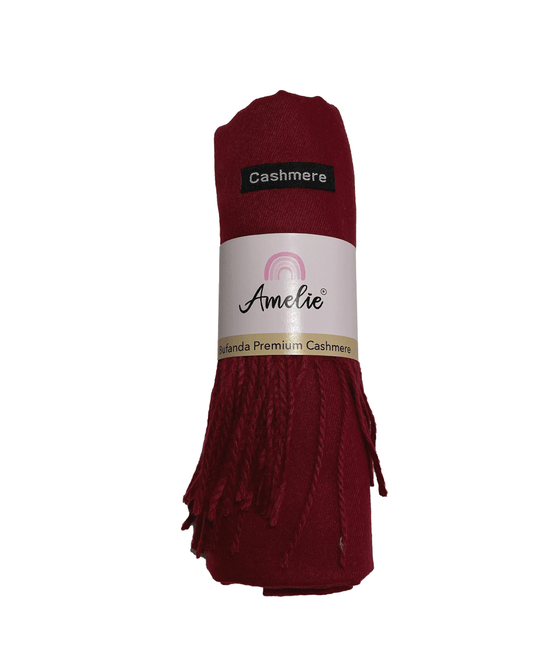 BUFANDA CASHMERE CHERRY