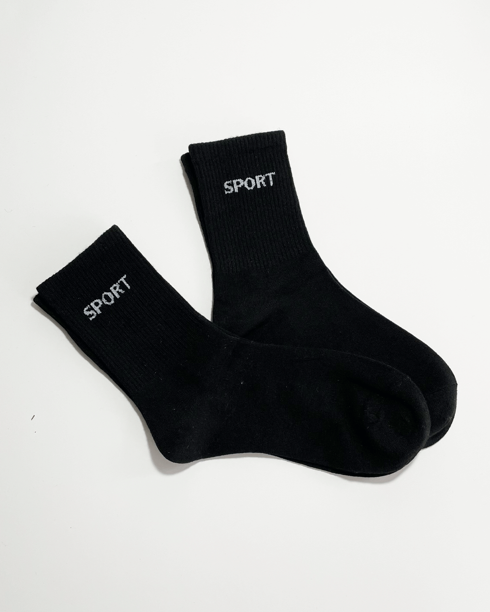 CALCETINES SPORT MEDIA CAÑA 100% ALGODÓN