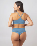 BRALETTE ALGODON SUEÑA AZUL ACERO