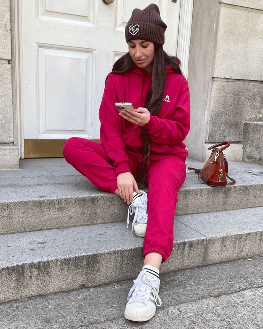JOGGER TOBILLO ANGOSTO CHERRY