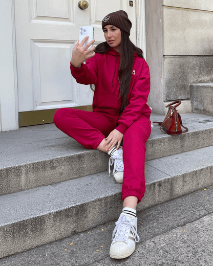 JOGGER TOBILLO ANGOSTO CHERRY