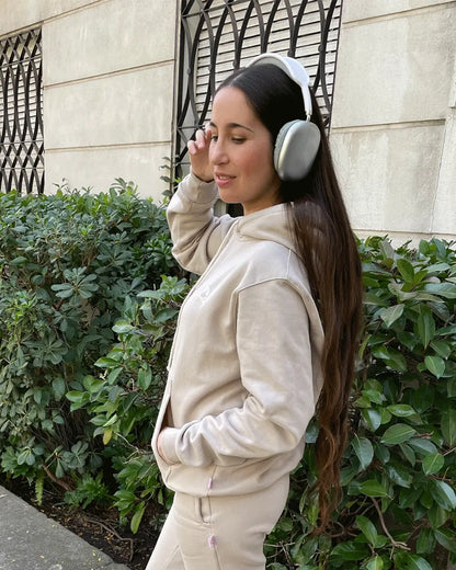 HOODIE OVERSIZED ALGODON MOKA